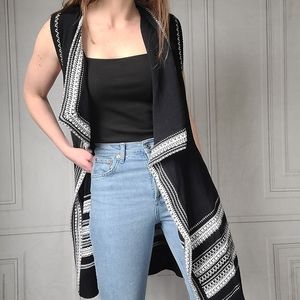 Vince Crochet Knit Vest